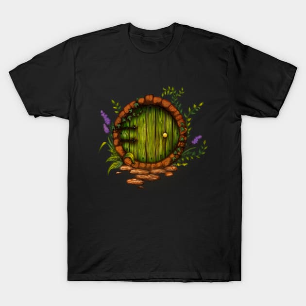 Home T-Shirt by Little Bad Wren 